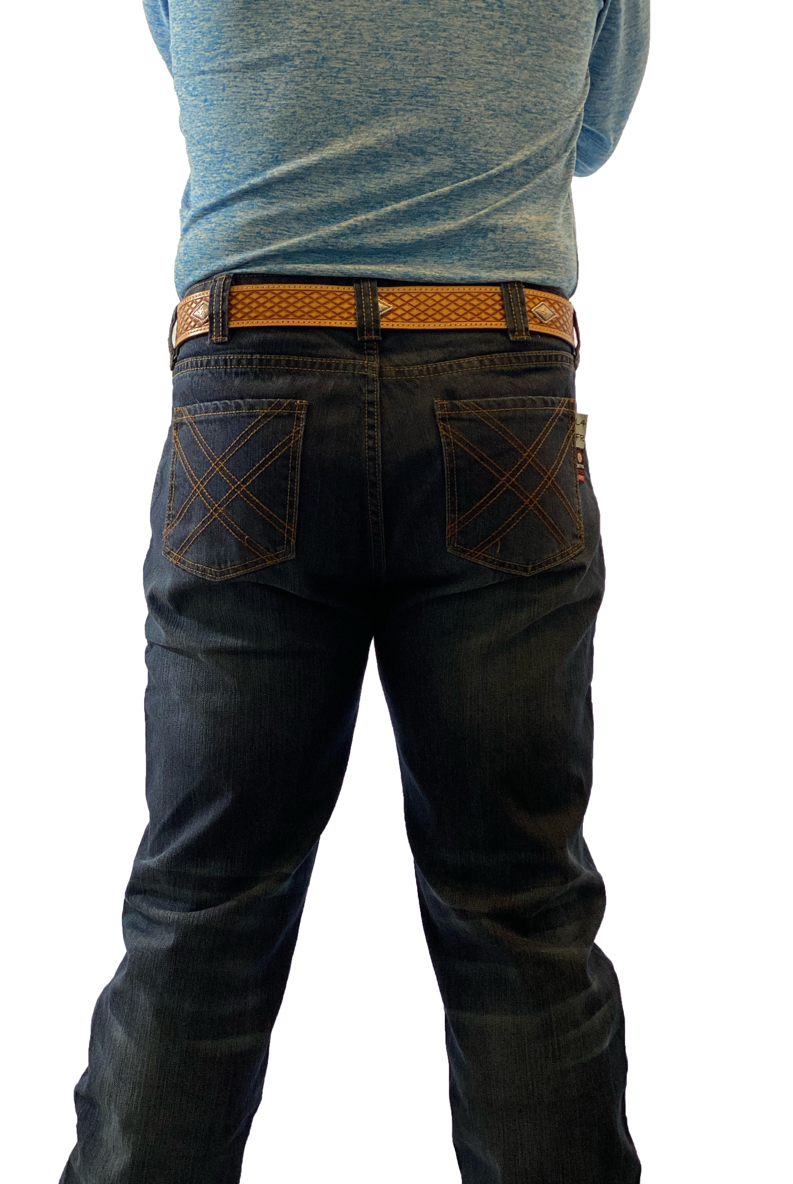 Man standing in B1 Relaxed fit jeans